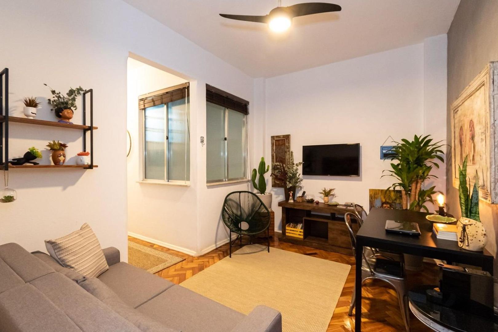 Artistico Qto&Sala A 350M Da Praia | Jg 42/701 Appartement Rio de Janeiro Buitenkant foto