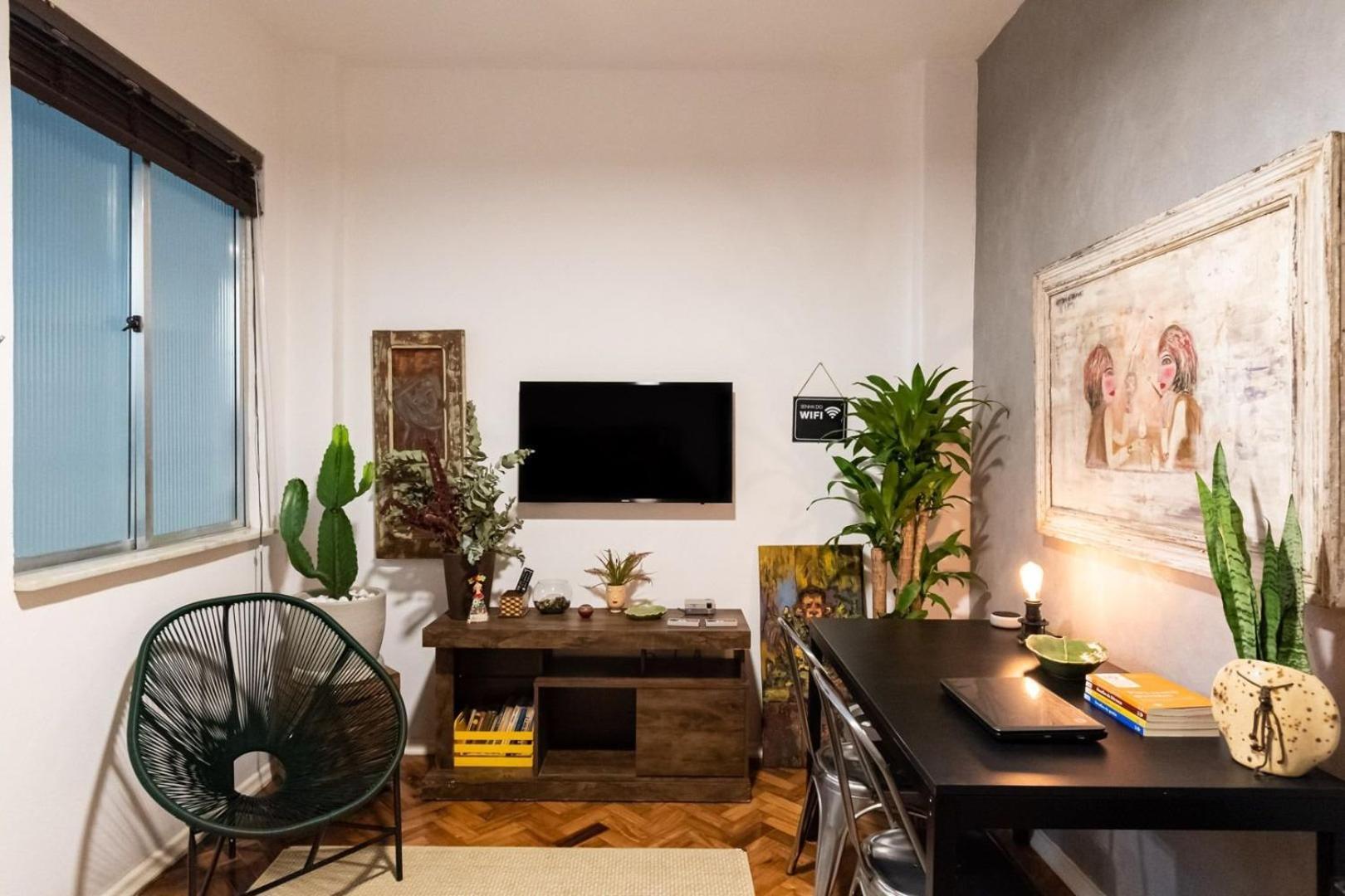 Artistico Qto&Sala A 350M Da Praia | Jg 42/701 Appartement Rio de Janeiro Buitenkant foto