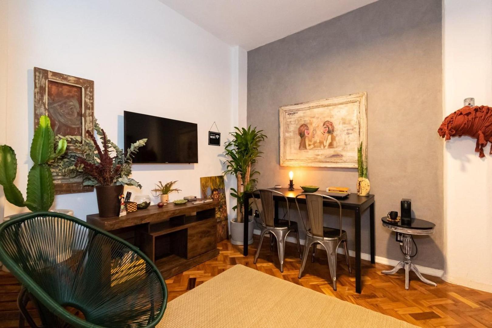 Artistico Qto&Sala A 350M Da Praia | Jg 42/701 Appartement Rio de Janeiro Buitenkant foto