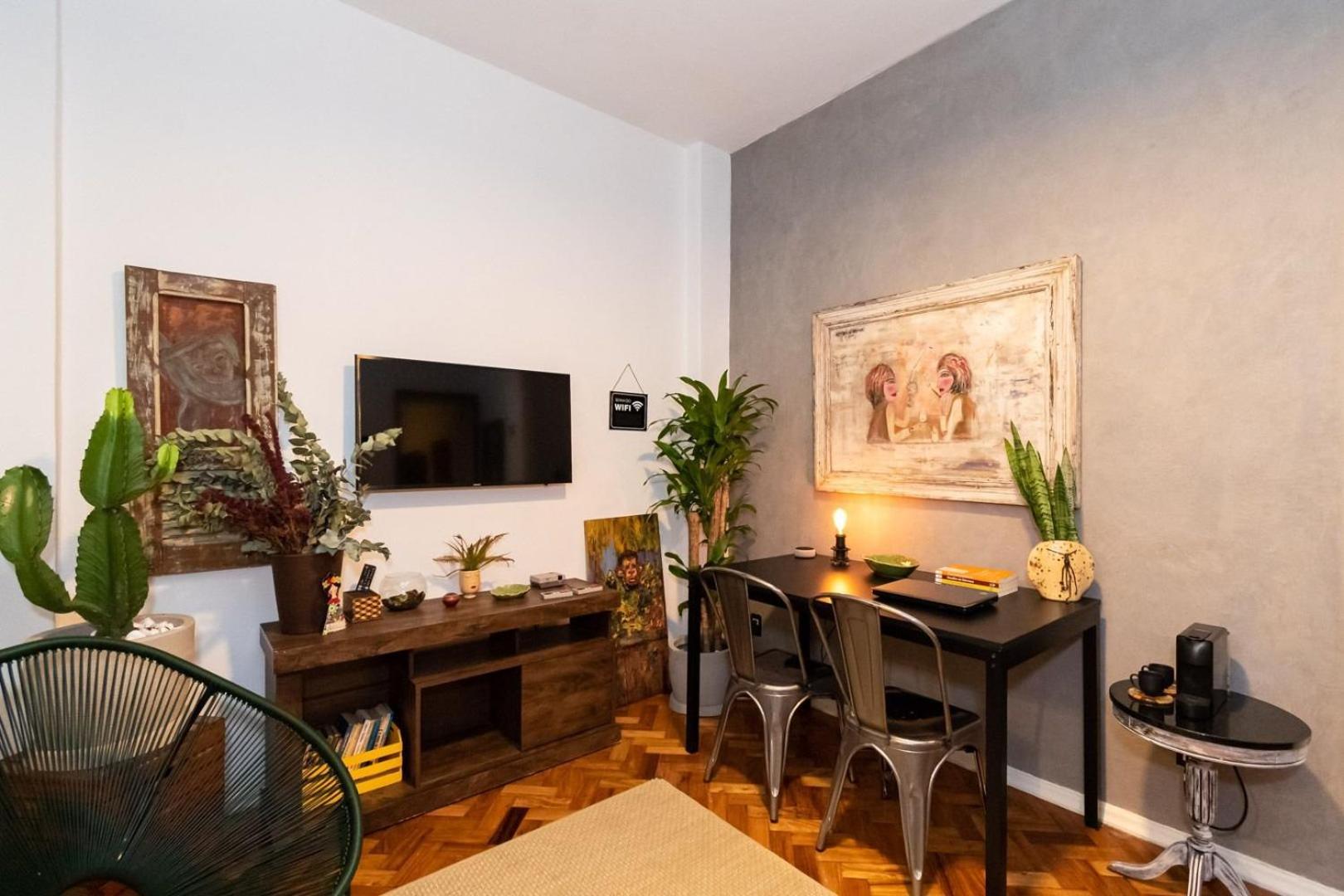 Artistico Qto&Sala A 350M Da Praia | Jg 42/701 Appartement Rio de Janeiro Buitenkant foto